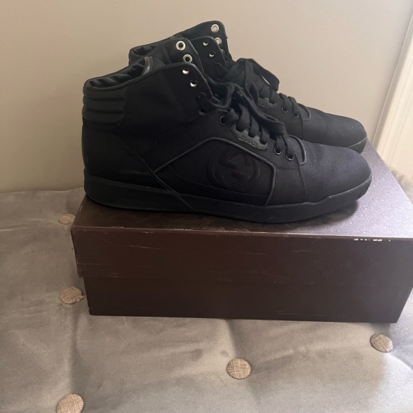 Gucci Nero Hightop US 13 - Picture 2 of 4